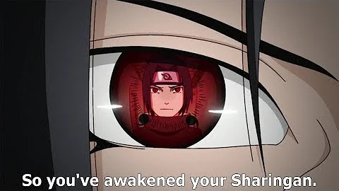 Naruto Sasuke and Jiraiya vs. Itachi and Kisame (English Sub)