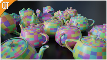 Blender quick tip - Randomize material per polygon