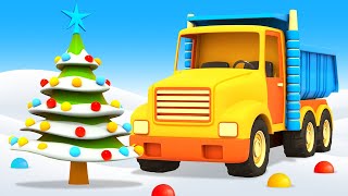 Los mejores episodios de Navidad. Vehículos de Servicio. Dibujos animados de coches para niños.