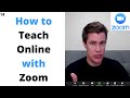How to Teach Online with Zoom | Online Teaching Hacks | Teach English Online| Online Teaching Tips