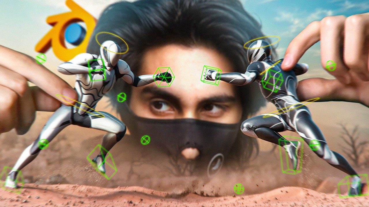 😱Я Потратил 30 дней На Создание Своей ФАЙТИНГ Анимации! (Blender)