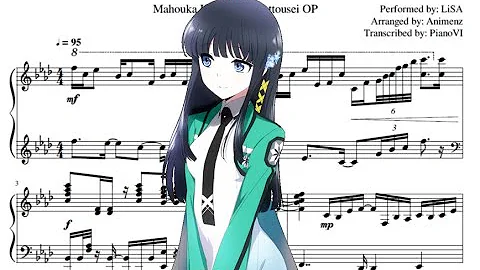 魔法科高校の劣等生 Opテーマ Rising Hope Animenz ピアノアレンジ 楽譜 Mp3