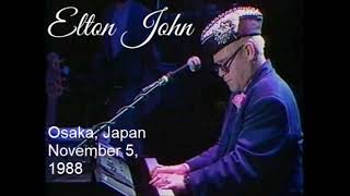 Elton John Osaka, Japan November 5, 1988