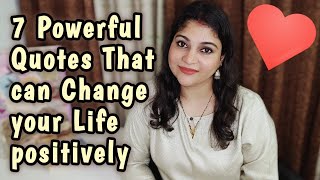 Powerful Quotes that Might Change your life|7 Valuable lessons for self - Improvement|Lifeskills👍 screenshot 1