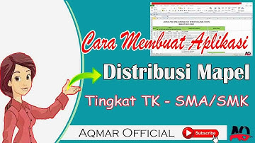 Cara Membuat Distribusi Jadwal Pelajaran Menggunakan Excel Otomatis