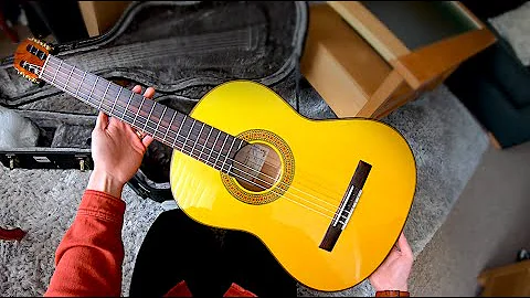 UNBOXING My New Francisco (Marlon) Navarro Flamenco Guitar
