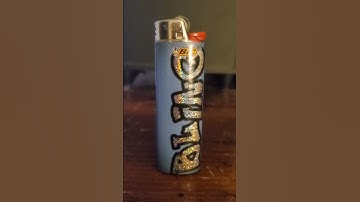 AWESOME BIC LIGHTER - BLING #shorts