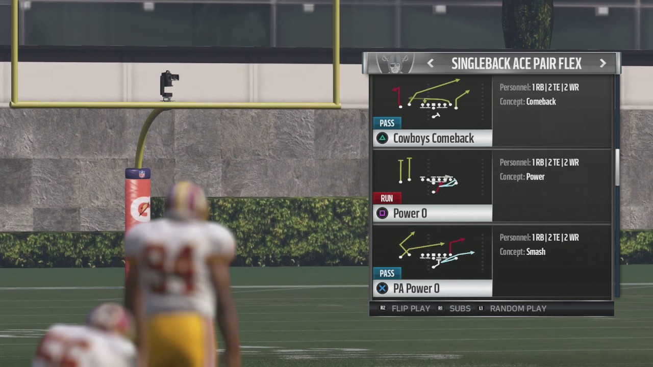 Madden 17 Mini Scheme & How to Build Your Own Offense Singleback Ace ...