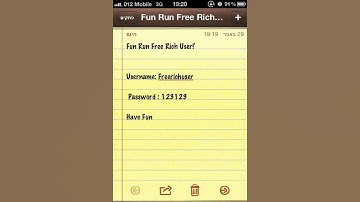 Free Rich User - Fun Run [A.K]