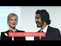 A roaring success: Nicole Kidman and Dev Patel introduce Lion at the London film festival