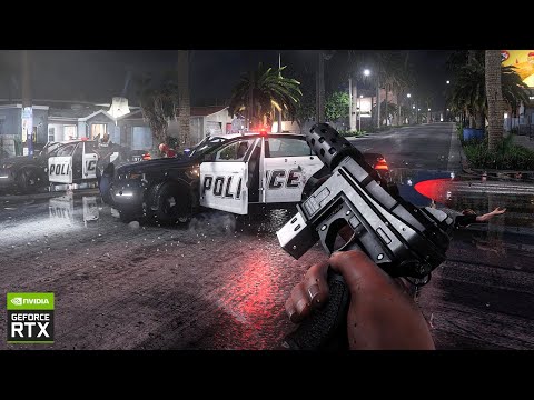 My RTX 3090 is OVERHEATING with this GTA 5 Ultra Realistic Graphics Mod