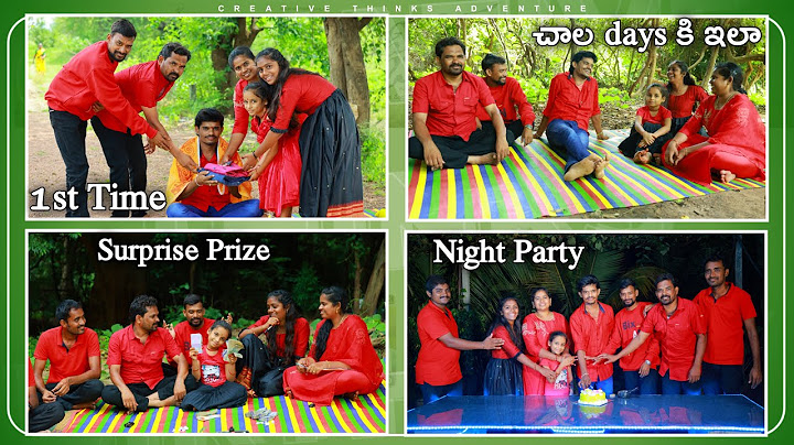 మన Creative Thinks Birthday Fun 🤩 And Unexpected  Gift 😍