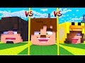 BUGRAAK EV vs CEKİK EV vs JONATHAN EV - Minecraft