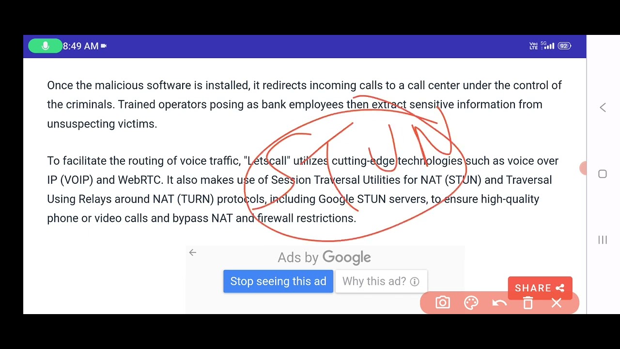 Vishing Goes High-Tech: New 'Letscall' Malware Employs Voice Traffic Routing