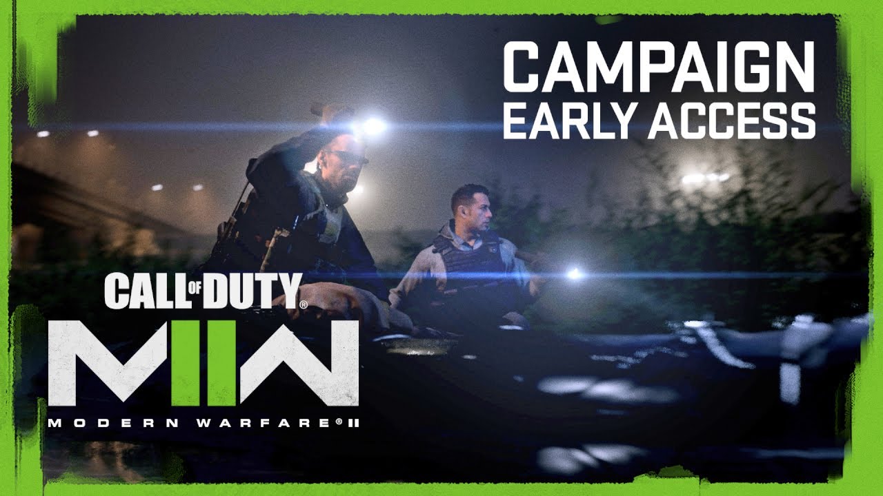 Call of Duty®: Modern Warfare® II Campaign Rewards: Earn During Early  Access for a Head Start at Launch