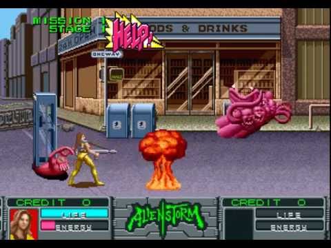 Alien Storm Longplay (Arcade) [60 FPS]