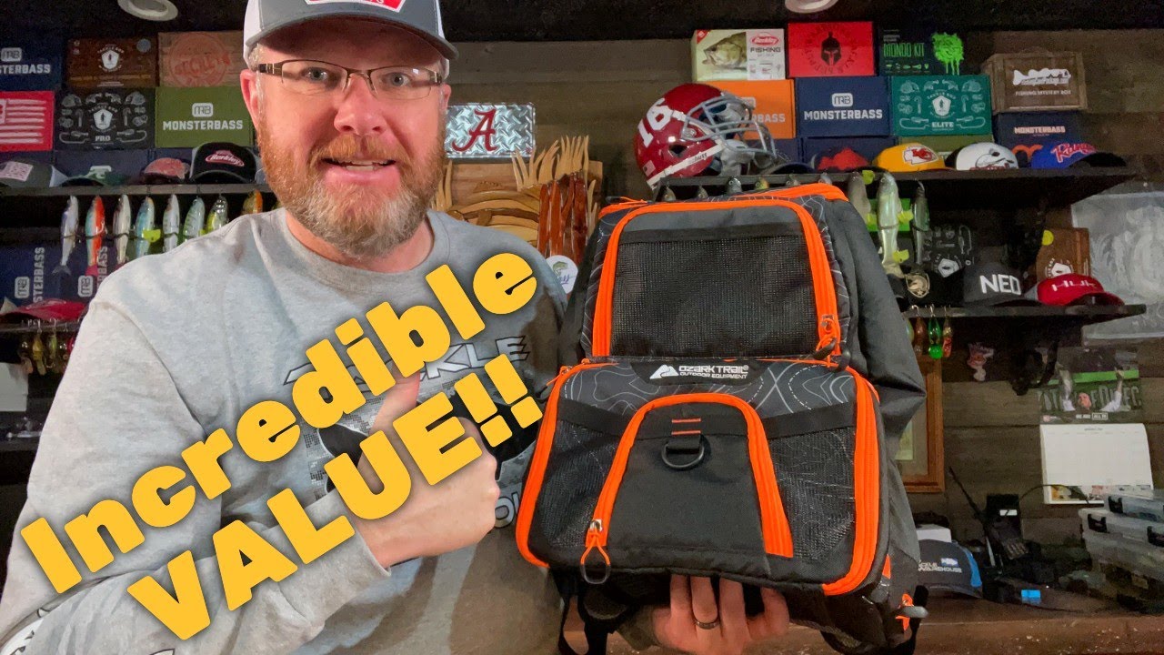CHEAPEST Fishing Backpack with a COOLER! 