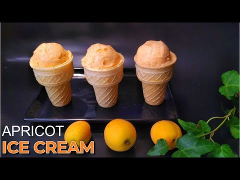 Video: Vanilla Ice Cream With Apricots