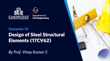 DESIGN OF SLAB BASE | COLUMN BASES | DESIGN OF STEEL STRUCTURAL ELEMENTS | 17CV62 | VTU SYLLABUS