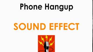 Phone Hangup Sound Effect During a Call