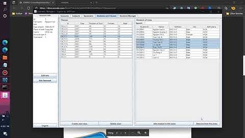 Lập trình ứng dụng Java | Đồ án Hibernate | Course registration system | HCMUS