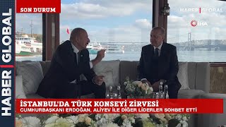 Erdoğan ile Aliyev Arasında Koyu Sohbet! O Anlar Böyle Kaydedildi