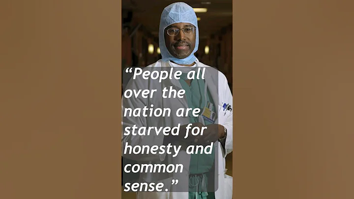 Wisdom from Dr. Ben Carson #shorts #quotes #wisdom #doctor #viral #bencarson #america #honesty