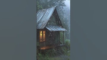 Heavy Rain and Thunder Sounds for sleep, study or relaxation