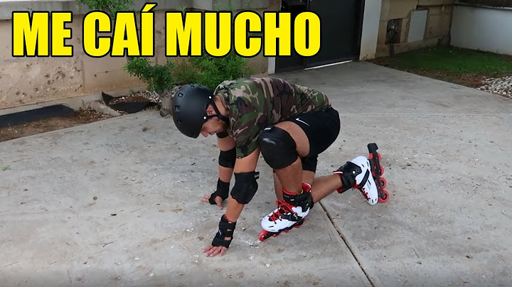 INTENTO PATINAR POR PRIMERA VEZ Y SI ME CAÍ