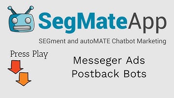 How to Make Facebook™ Messenger ads using the Postback Bot feature in Facebook