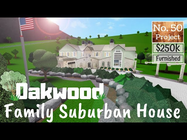 bloxburg roblox suburban build