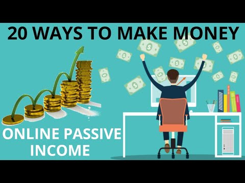 20 Legit Ways To Make Money And Passive Income Online - How To Make ...