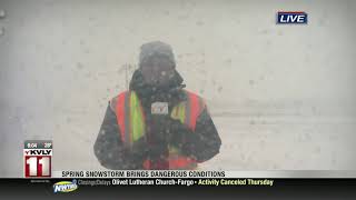 I29 north from Fargo to Grand Forks closed