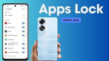Oppo a60 5g fingerprint app lock/Oppo a60 5g me app lock kaise kare/oppo apps lock setting