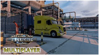 [ATS v1.43] Mountain Mod #MULTIPLAYER | American Truck Simulator 2 | Wheel Cam | Logitech G29 screenshot 2