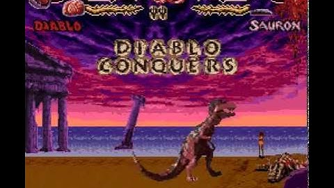 SNES Longplay [427] Primal Rage