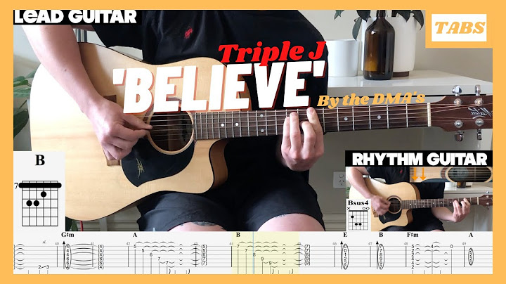 Believe Guitar version - Guitar performance video thumbnail