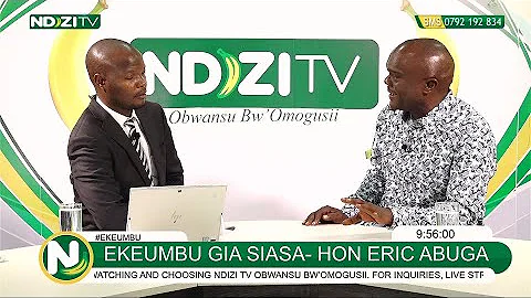 EKEUMBU GIA SIASA NA JOHN KEBATI- HON ERIC ABUGA, ...