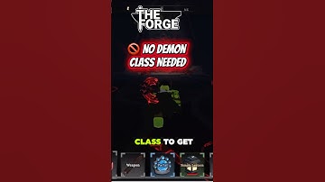 How to Get Demonic Pickaxe (No Demon Class Needed) the forge #roblox #shorts  #theforge #robloxfyp