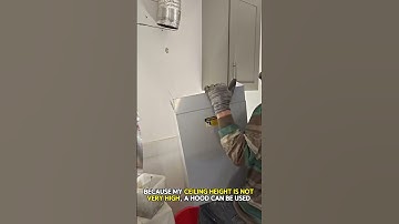 HOW TO INSTALL MY WALL-MOUNT RANGE HOOD – STEP-BY-STEP GUIDE!🔥 #DIYKitchenUpgrade #RangeHoodInstall