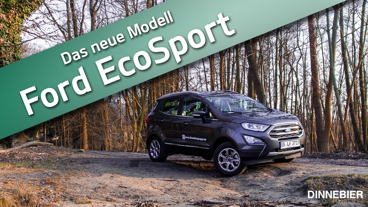 Ford Ecosport 18 Der Kleinste Suv Dinnebier Tv Youtube