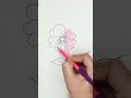 How to Draw Flower #easy #drawingforbeginners #drawingskill #drawingtutorial #samdrawing #short