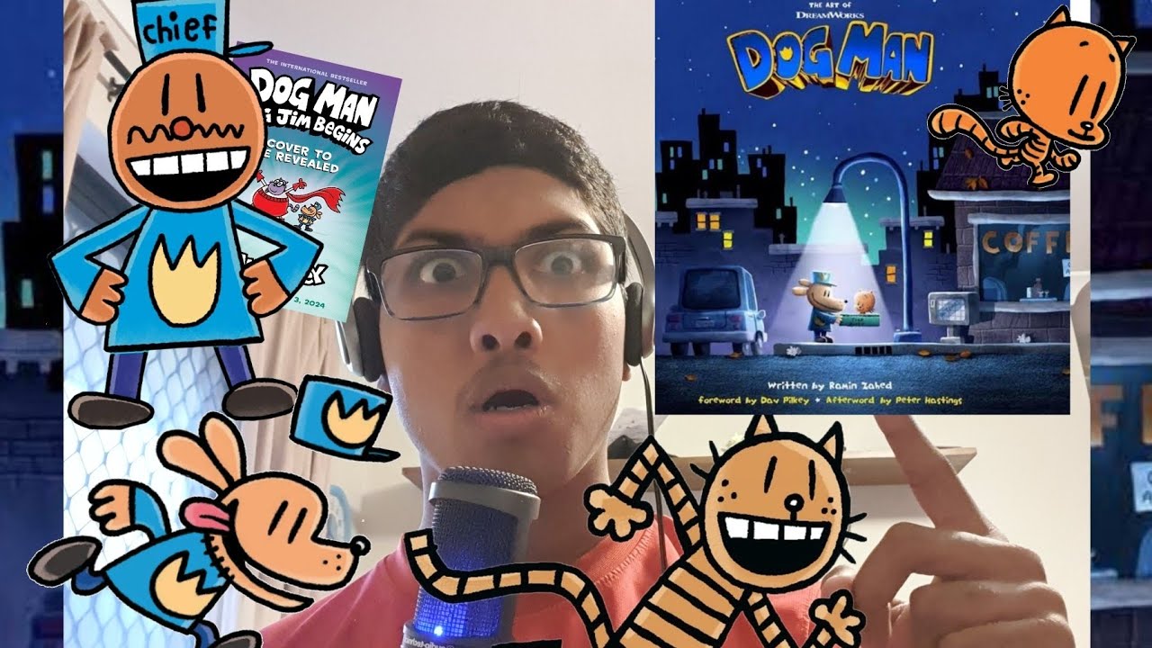 The new DOG MAN Movie Cover first look! - YouTube