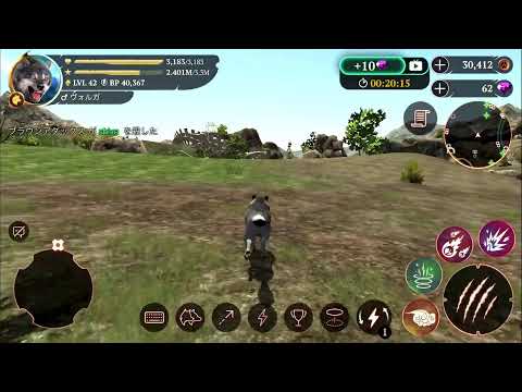 【ザ・ウルフ：動物ゲーム (The Wolf)】ザ・ウルフ：動物ゲーム効率的なレベル上げと経験値稼ぎの極意