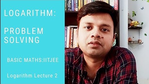 IITianCampus : Logarithm-Problem Practice session[JEEMAIN Advanced] NDA KVPY CBSE IITian Campus