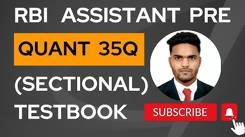 Rbi Assistant Quant Sectional Test || Rbi Assistant Quant Strategy || Rbi Assistant preparation 2023