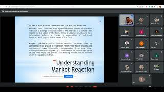 Event Study by Dr Nayanjyoti Bhattacharjee@SSBF, IIITA