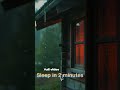 Fall Asleep Before 2 Minutes Gentle Rain for Deep Sleep #deepsleepmusic #calmstudymusic