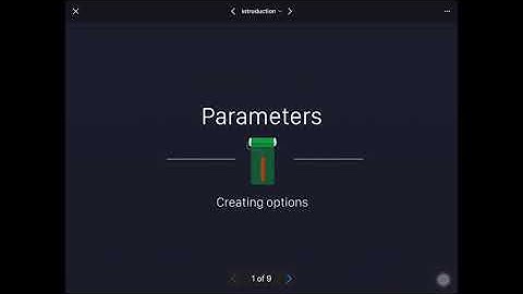 Introduction of Parameters on Swift Playgrounds