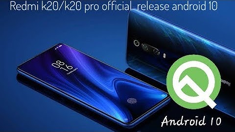 Redmi k20/k20 pro official release android Q 10 with miui 10 stable update | full review in hindi🔥